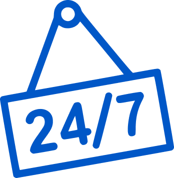 Open 24/7