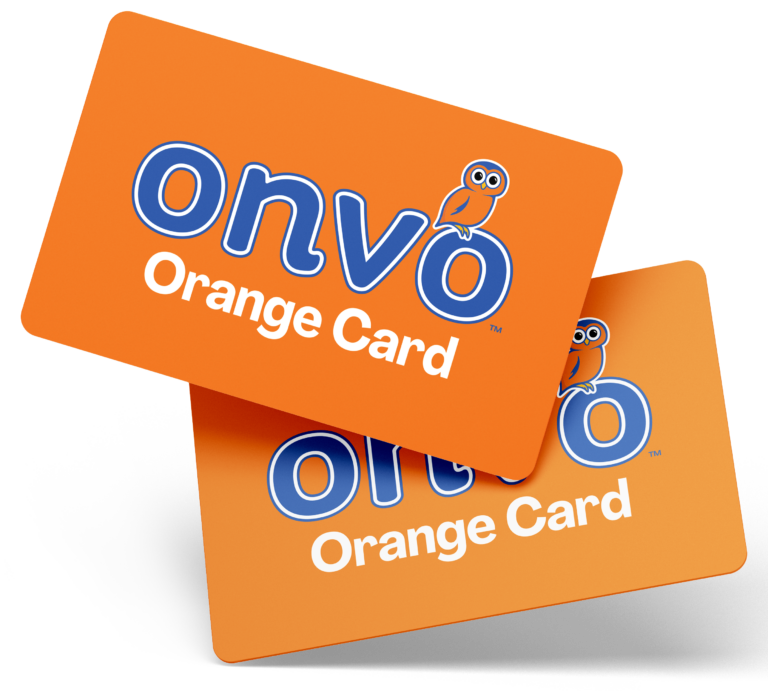 Onvo Orange Cards
