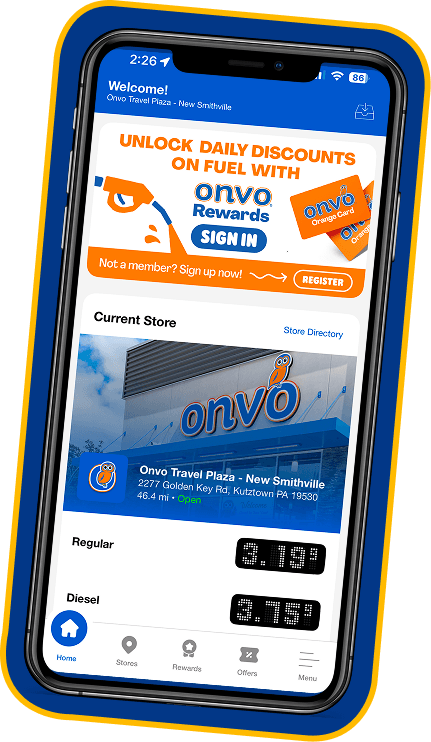 Onvo mobile application